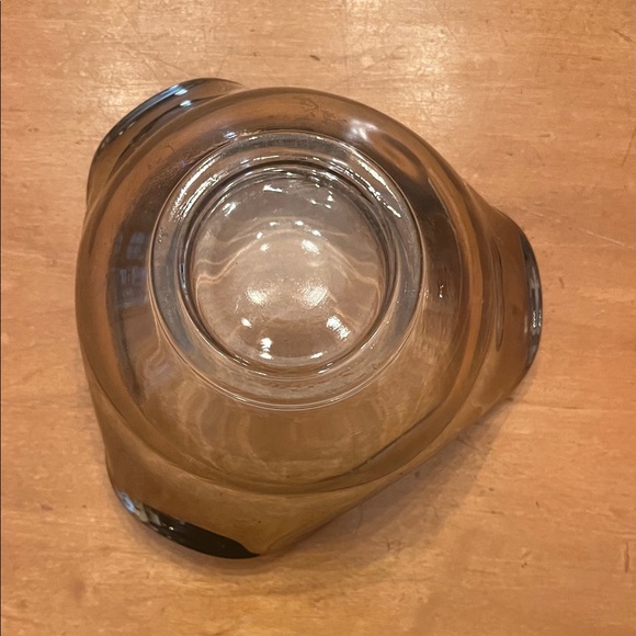 Elegant Silver Glass Art Bowl - Picture 3 of 3